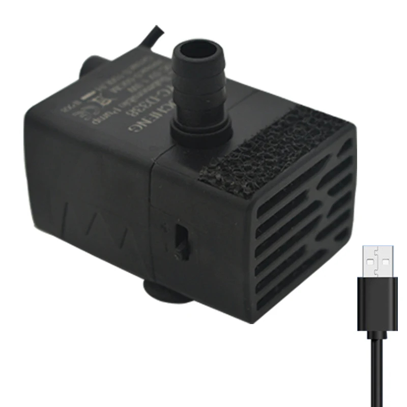 Marine Aquarium Nano - Pompa d'Acqua Sommergibile USB per Acquario,
