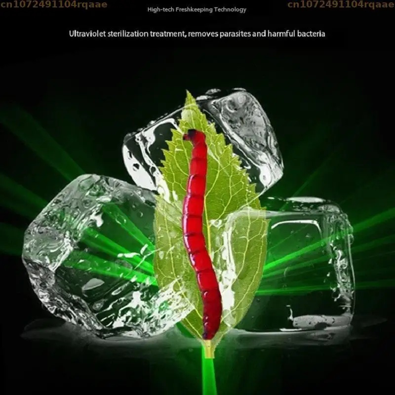 Cubetti di larve di sangue lio - Marine Aquarium Worms recensione e prezzo