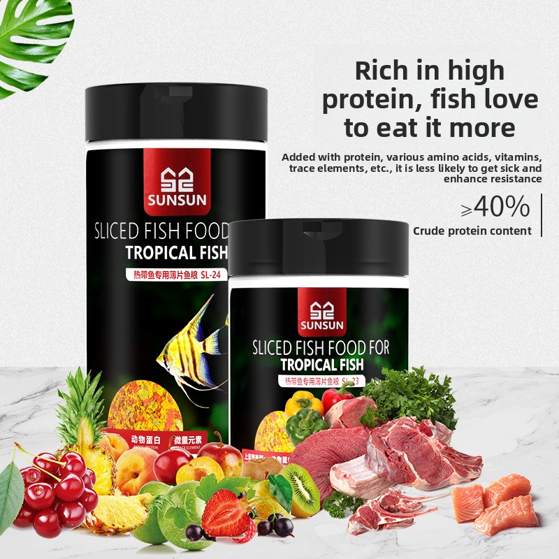 SUNSUN Alimenti in scaglie di  - Tetra Food Tropical Flakes recensione e prezzo