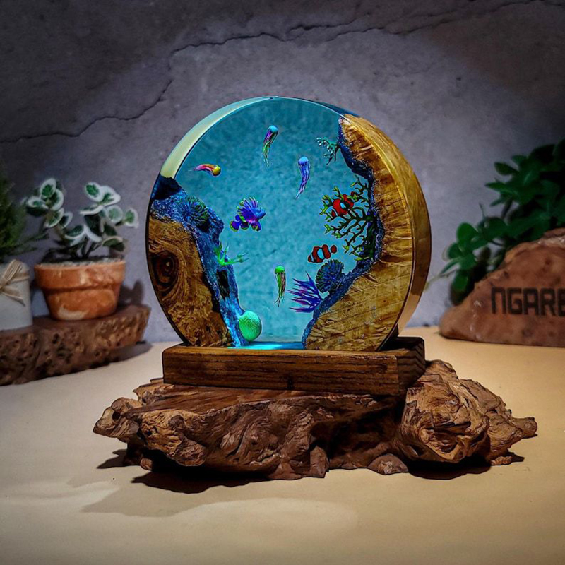 Lampada da Tavolo in Resina co - Aquarium & Marine Museum recensione e prezzo