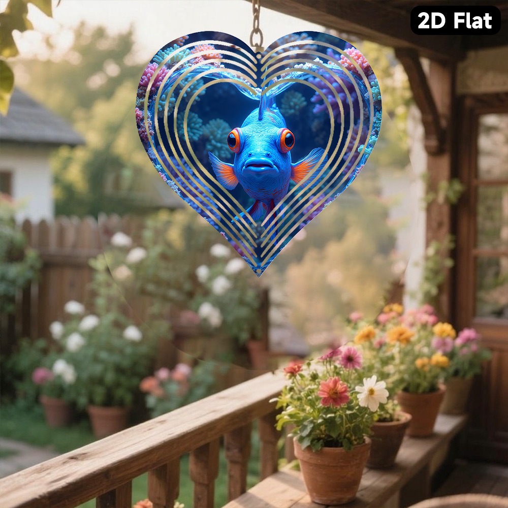 Campanella a vento 2D piatta,  - Aquarium Blue Marine recensione e prezzo